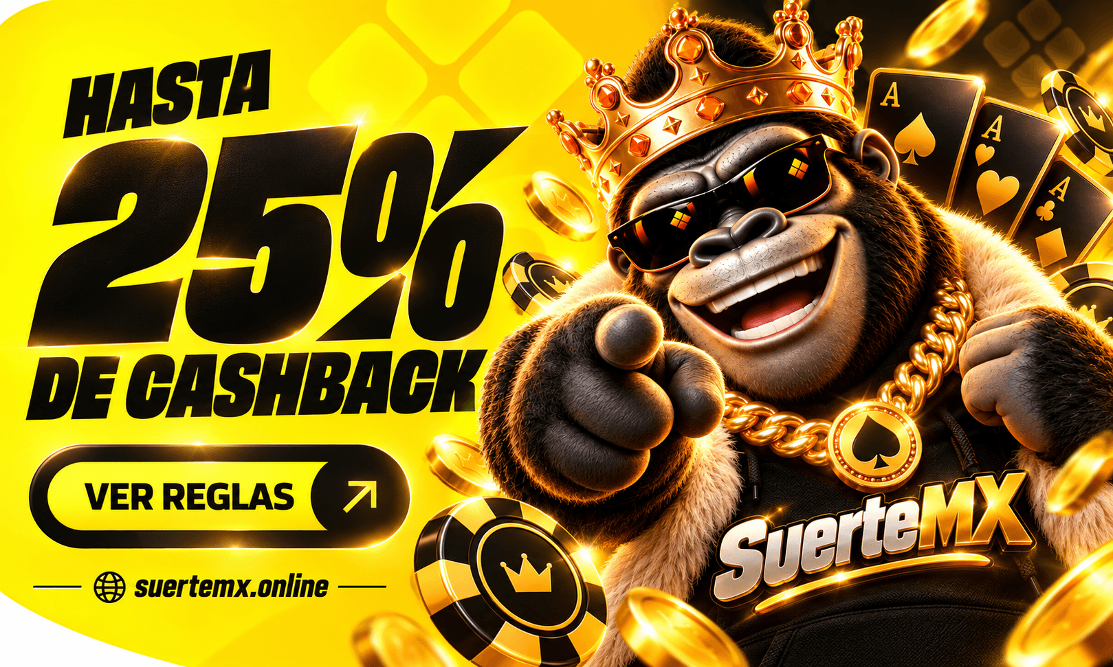Hasta 25% de cashback